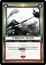 Whirling Death - Foil